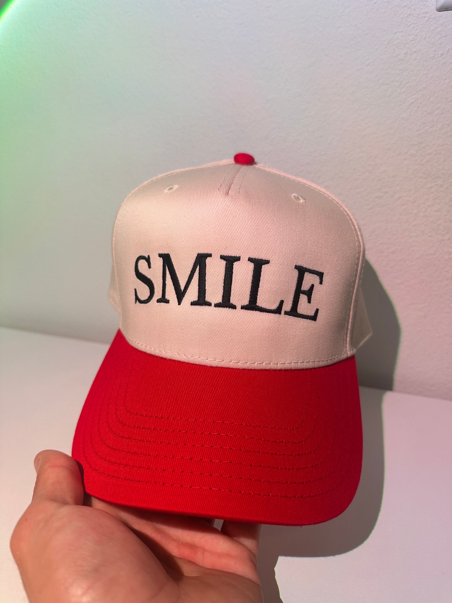 SMILE cap